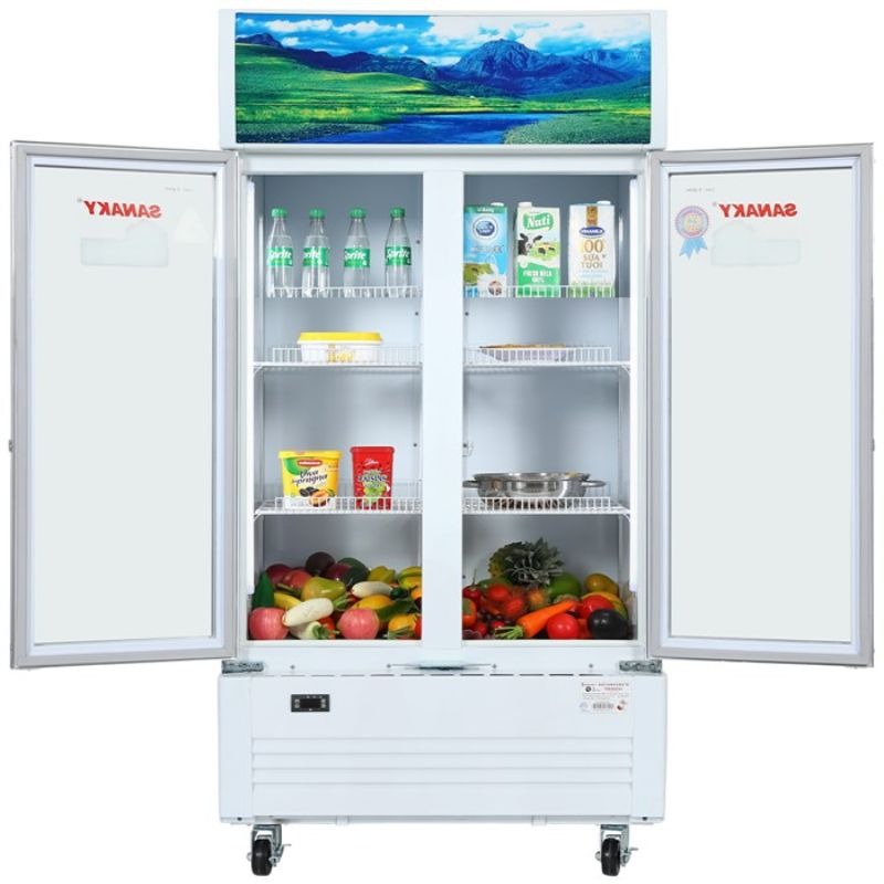 Tủ mát 2 cánh 900l Sanaky VH-1009HP